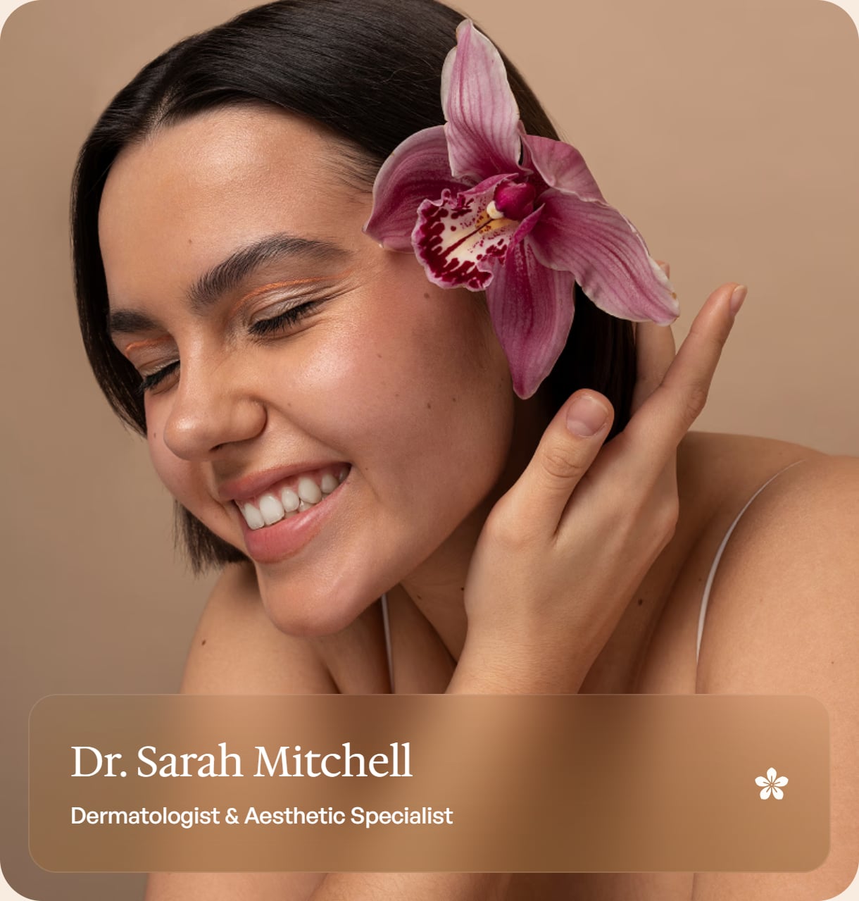Dr. Sarah Mitchell, dermatologist and aesthetic specialist